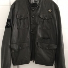 Original ICEBERG Lederjacke Bomber Jacke Leder  selten Gr. 54