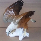 Porzellanfigur Adler Karl Ens Volkstedt +++ TOP-Zustand +++