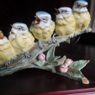 Blaumeise Vogel AK Kaiser Porzellanfigur Porzellan  Meise limitiert signiert