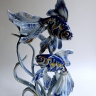 Figur SCHLEIERSCHWANZ-GRUPPE – Fritz Heldenreich 1939 – Rosenthal – Art Deco 