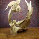 Porzellan Papageienfigur, Kaiser