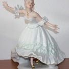 Tänzerin. Mädchen. Dame. Porzellan Figur. Wallendorf 28cm !!!