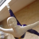 Porzellan Figur Ballet Tänzerin Weimer Porzellan by Kurt STEINER Skulptur