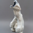 Royal Copenhagen Eisbär 060 Carl Frederik Liisberg antique polar bear figurine
