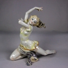 Hutschenreuther Kunstabteilung "Tänzerin-Finale" Entwurf: Karl Tutter(1883-1969)