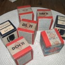 2 mal DL11, 2 mal DAF11, 2 ma  lDCH11, 1 mal DF11 Telefunken OVP