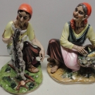 Figuren Zigeunerinenpaar S.Matt Dresden