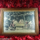 WOVEN SILK / SOIE TISSEE EN COULEUR  LE REPAS DE NOCE 