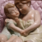 Porzellanfigur "Mutter mit Kind" | Manufaktur Scheibe-Alsbach | *AKTIONSPREIS*