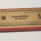 FLUME Einpressfutter für Wecker Uhrmacherdrehbank 