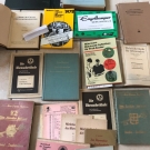 Alte Bücher über das Uhrmacherhandwerk, Elektronik für Uhrmacher, Bastler