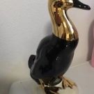 Goebel Göbel Ente Gold Schwarz 