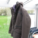 Trussardi Jacke Gr. 56 mit Innenjacke (Regenjacke/Übergang)