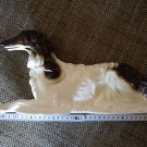 Porzellan Keramik Figur Windhund Barsoi Jagdhund siehe Fotos