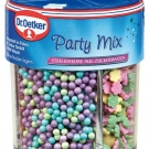 Dr. Oetker - Party Mix, Streudekore aus Zuckermassen - 79 g
