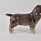 e22p31- Schumann Arzberg Keramik Figur Hund, Anfang 20.Jh.