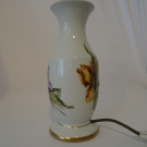 Rosenthal Porzellanlampe Lampe Lampenfuß Porzellan Messing handgemalt 1920