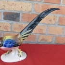  1/27/117 große Figur Keramikfigur Papagei Katzhütte 44cm alt