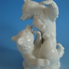 0809A1-001: Meissen Figur  Bären Alexander Struck 1940