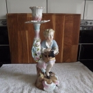 VOLKSTEDT (RICHARD ECKERT 1894 - 1920) CANDLESTICK.