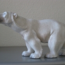 Dahl & Jensen Copenhagen Porzellan Figur Figurine Eisbär Polar bear porcelain