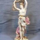 19C FRENCH PARIS SAMSON PORCELAIN FIGURE GREEK SEMI NUDE GODDESS DAPHNE c1880