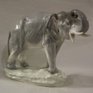 Elefant Porzellan Original Antik Sammlerstück