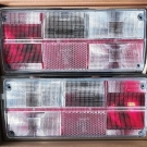 VW T3 Rückleuchten Set weiss 79-91