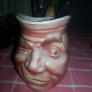 Gerbruder Heubach WINKING FAT BOY JUG IN VGC STAMPED 