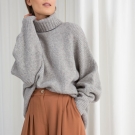 Oversized Turtleneck Sweater