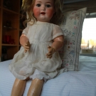 Large 27" Antique Heubach Kopplesdorf Doll marked 300.9 Germany circa 1920