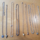 Konvolut Silberschmuck 925er / 835er aus Nachlass 62 gramm schwer  