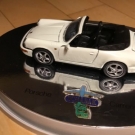 Porsche 911 964 Carrera 2 Cabriolet weiß Schabak Modell Nürnberg 1/43 No. 90411