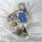 Blumenmädchen Amphora Austria ca. 20,5 cm