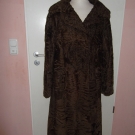  PERSIANER VINTAGE KURZMANTEL MIT ECHTEM  PELZ KRAGEN GR; 38 