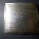 Zigarettenetui---- Silber 800er --