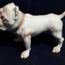 Porzellanfigur Hund Bulldogge Dahl Jensen Royal Copenhagen Bing & Grôndahl 