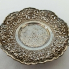 Antik Silberschälchen Schale 800er Silber Durchbruch Hildesheimer Rosen Nr. 2