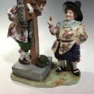 19C  /20 C Royal Vienna Porcelain Group Figurine