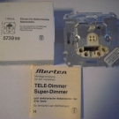 Merten Nebenstelleneinsatz 573999 für Tastfläche für Super/ Tele Dimmer Neu
