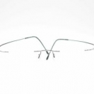 Silhouette 7511 50 6086 Kinderbrille 40[]19 160 Schwarz randlos Brille 