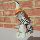 Antique Vintage Bourdois & Bloch Porcelaine de Paris Porcelain Bird Figure