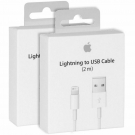 Originale Qualität Apple Lightning 2M Ladekabel Datenkabel Für iPhone iPad iPod