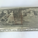 Joli boite scène , argent signée Alonzo Perez espagne