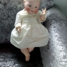  RARE Antique Doll made in Germany with china/porcelain head 351/