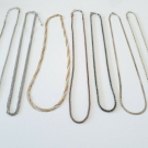 Konvolut Colliers Silber 925 und ein Armband 925, 8 Stück