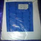 Vintage Bahner gemusterte Strumpfhose Gr. 38-40 locarno blau Tights Collant OVP