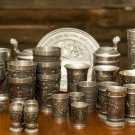 Zinn Konvolut / 26 Teile / Quist / Rastal / WMF / 7,6 kg