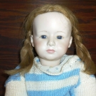 Heubach Gebr. Puppe Schmollmundpuppe gemarkt auf dem Hinterkopf "13 7246" H65cm