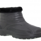 HERREN STIEFELE GUMMI STIEFELETTEN WINTERSTIEFEL GEFÜTTERT SCHWARZ GR. 41-46